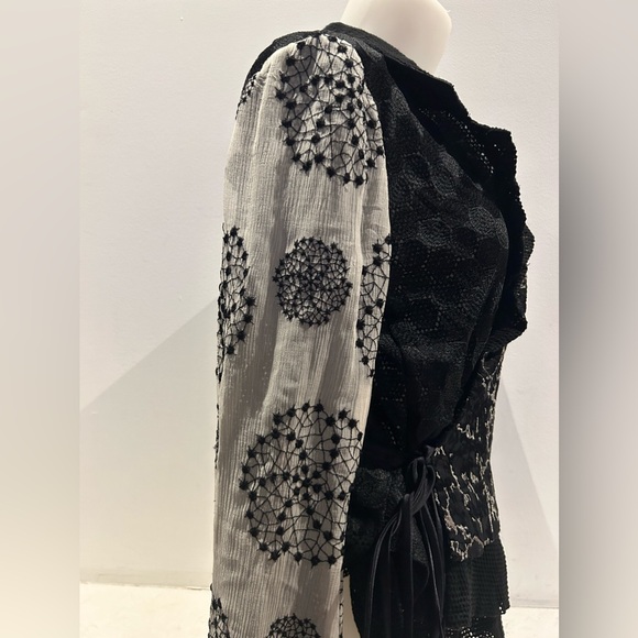 Unbelievably beautiful Ann Demeulemeester silk top.Sz38 French S/M Relaxed fit. - Picture 7 of 15